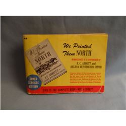 WE POINTED THEM NORTH, wraps, 4x5  format, Unabridged armed forces ed