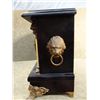 Image 2 : Black mantle clock, made USA, 4 columns