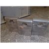 Image 1 : Steel Right Angle Plates, Overall: 4" x 6" x 6"