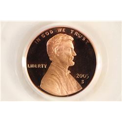 2005-S LINCOLN CENT PCGS PR69RD DCAM