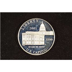 2001-P US CAPITOL PROOF SILVER DOLLAR