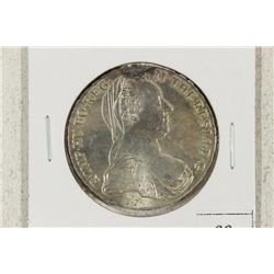 1780 AUSTRIA MARIA THERESIA THALER (SILVER)