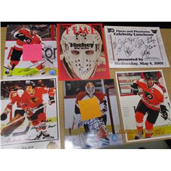 Hockey Photos, Time Cover, Autographes