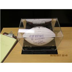 Vince Papale Autographed Football