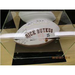 Dick Butkus Monogrammed Football