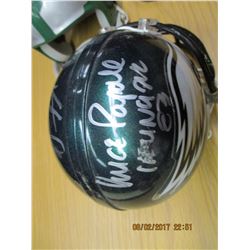 Five Miniature Autographed Football Helmets