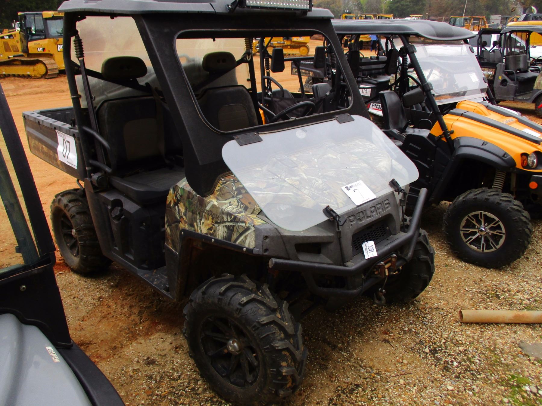 2011 POLARIS XP800 SIDE BY SIDE, VIN/SN4XATY76A0B4264093 4X4, EPS