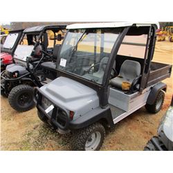 CLUB CAR CARRYALL GOLF CART, VIN/SN:DC0516-497600 - DIESEL ENGINE, WINDSHIELD, CANOPY, METER READING