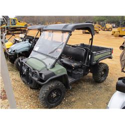 JOHN DEERE 825I UTV VIN/SN:024866 4X4, WINDSHIELD, DUMP BED, CANOPY, METER READING 937 HOURS