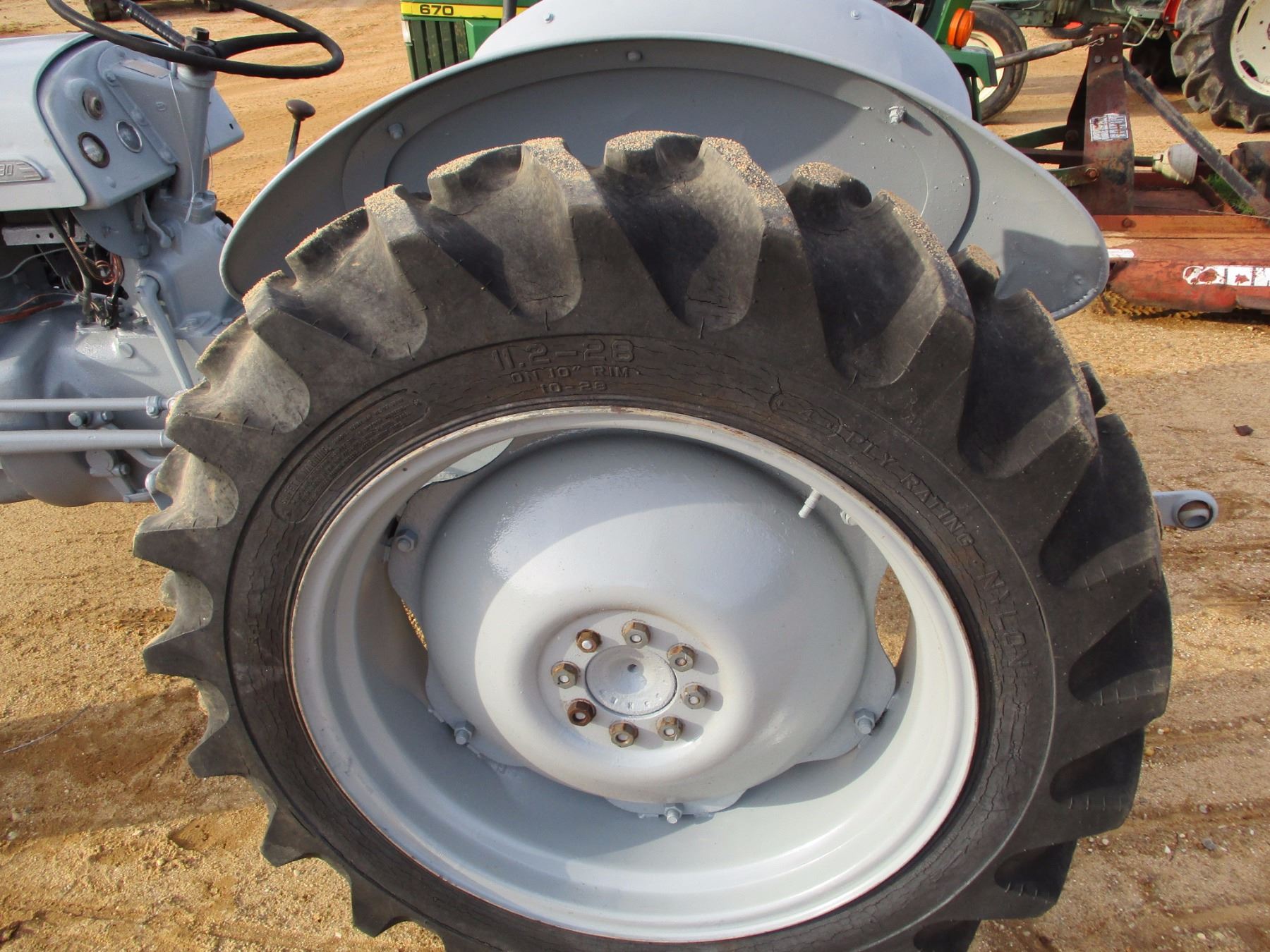 FERGUSON 30 FARM TRACTOR, - 3 PTH, PTO, 11.2-28 REAR TIRES - J.M. Wood ...