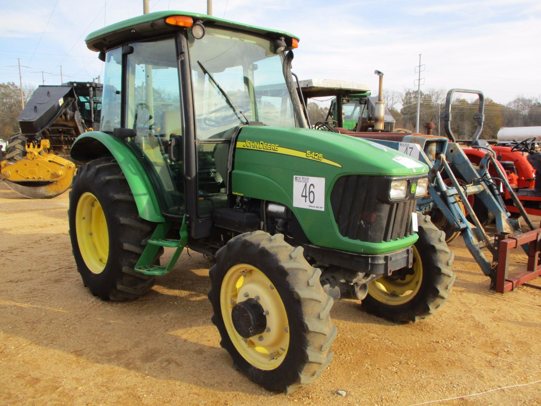 2005 JOHN DEERE 5425 FARM TRACTOR VIN SN 143986 MFWD 3 PTH PTO 2 2005-john-deere-5425-farm-tractor-vin-sn-143986-mfwd-3-pth-pto-2