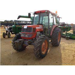KUBOTA 8200 FARM TRACTOR, VIN/SN:51544 - MFWD, 3 PTH, PTO, 3 REMOTES, 18.4-28 TIRES, METER READING 3