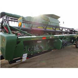 2016 JOHN DEERE 630 FD HEADER, VIN/SN:118202 - 30', HYDRAFLEX DRAPER HEADER, CUT LESS THA 250 ACRES 