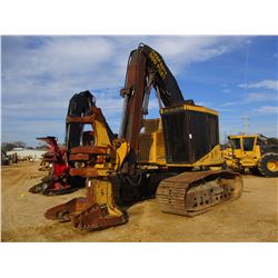 TIGERCAT 822 TRACK FELLER BUNCHER, VIN/SN:82210227 - TIGERCAT 5400 SAW HEAD, ECAB W/AIR (RECENT REMA