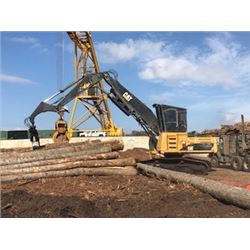 2011 CAT 325D FM LOG LOADER, VIN/SN:C8L01406 - LIVE HEEL, JEWELL GRAPPLE, ECAB W/AIR, METER READING 