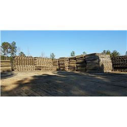 (50) 10 X 12 OAK LOGGING MATS WITH RUNNERS (SELLING OFFSITE: LOCATED IN SMITHFIELD, NORTH CAROLINA) 