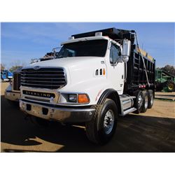2007 STERLING DUMP TRUCK, VIN/SN:2FZMAZCV07AW95088 - TRI-AXLE, 450HP MERCEDES BENZ DIESEL ENGINE, 8L