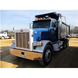 1998 PETERBILT 378 DUMP, VIN/SN:1XPFDB9X5WN444625 -TRI-AXLE, 475 HP CAT ENG, 10 SPD TRANS, 40K REARS