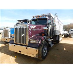 1999 KENWORTH W900 DUMP, VIN/SN:1NKWXBTX8XJ835065 - 475 HP CAT 3406 ENG, 18 SPD TRANS, ENGINE BRAKE,