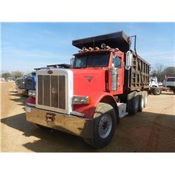 1999 PETERBILT DUMP, VIN/SN:1NPALU9X7XN493197 - TRI-AXLE, 445 HP CAT 12 DIESEL ENGINE, 8LL TRANS, EN