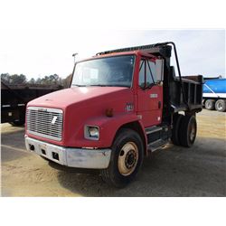 1999 FREIGHTLINER FL70 DUMP TRUCK, VIN/SN:1FV6HFBB5XHA17156 - S/A, CUMMINS 1SB-250 DIESEL ENGINE, A/