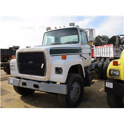 1994 FORD CAB & CHASSIS, VIN/SN:1FDYU82E0RVA00316 - T/A, DIESEL ENG, 8LL TRANS, 40K REARS, 12K FRONT