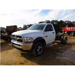2012 DODGE RAM 5500HD CAB & CHASSIS, VIN/SN:3C7WDNBL6CG230857 - 4X4, CUMMINS DIESEL ENGINE, A/T, ODO