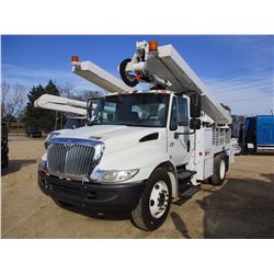 2007 INTERNATIONAL 4300 BUCKET/SIGN TRUCK, VIN/SN:1HTMPAFL87H392289 - S/A, IHC VT365 DIESEL ENGINE, 