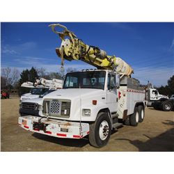 2000 FREIGHTLINER FL80 DIGGER DERRICK TRUCK, VIN/SN:1FVXJLBB6YHF31476 - T/A, CUMMINS ISC 260 DIESEL 