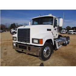 2013 MACK CHU613 TRUCK TRACTOR, VIN/SN:1M1AN07Y8DM012154 - T/A, 445 HP MACK 445MP8 DIESEL ENGINE, MA