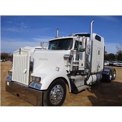 2000 KENWORTH W900L TRUCK TRACTOR, VIN/SN:1XKWDB9X8Y850920 - T/A, 500 HP CAT C15 ENG, (6NZ), 10 SPD 