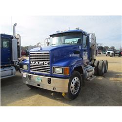 2007 MACK CHN613 TRUCK TRACTOR, VIN/SN:1M1AJ06Y77N005532 - T/A, MACK DIESEL ENG, 10 SPD TRANS, 38K R