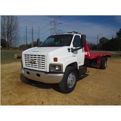 2003 CHEVROLET C8500 ROLLBACK TRUCK, VIN/SN:1GBP8J1373F515640 - 7.8L DIESEL, ALLISON A/T, DBL FRAME,