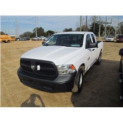 2015 DODGE RAM 1500 PICKUP, VIN/SN:1C6RR7FG2FS694799 - 4X4, CREW CAB, V8 GAS ENGINE, A/T, ODOMETER R