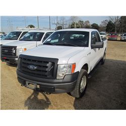 2011 FORD F150 PICK UP TRUCK, VIN/SN:1FTEX1EM5BFC07115 - 4X4, EXTENDED CAB, V6 GAS ENGINE, AUTO TRAN