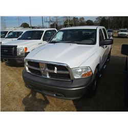 2011 DODGE RAM 1500 PICK UP TRUCK, VIN/SN:1D7RV1CP2BS687535 - 4X4 CREW CAB, V8 GAS ENGINE, AUTO TRAN