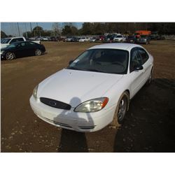 2005 FORD TAURUS, VIN/SN:AFAFP53U15A224550 - 1FAFP53U15A224550, GAS ENGINE, A/T, ODOMETER READING 17