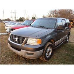 2003 FORD EXPEDITION VIN/SN:1FMRU15W83LA61058 - V8 GAS ENGINE, A/T, ODOMETER READING 197,137 MILES