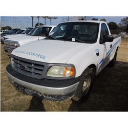 2000 FORD F150 PICKUP, VIN/SN:1FTRF17WXYNB19727 - GAS ENGINE, A/T (COUNTY OWNED)