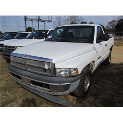1999 DODGE RAM 1500 PICKUP, VIN/SN:1B7HC16Y1XS231386 - GAS ENGINE, A/T (COUNTY OWNED)