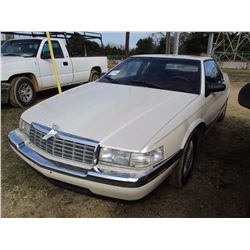 1992 CADILLAC EL DORADO VIN/SN:1G6EL13B8NU627497 V8 GAS ENGINE, A/T, ODOMETER READING 145,378 MILES