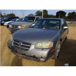 2003 NISSAN MAXIMA, VIN/SN:JN1DA31A53T414730 - GAS ENGINE, A/T, ODOMETER READING 187,863 MILES