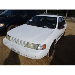 1997 NISSAN SENTRA, VIN/SN:3N1AB41D0VL016381 - GAS ENGINE, A/T, ODOMETER READING 170,770 MILES