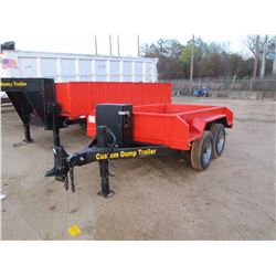 DUMP TRAILER, - 6' X 9 5', HYD DUMP, 9.5R 16.5 LT TIRES