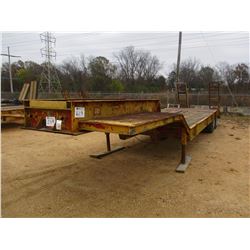 GENERAL ENERGIES 35T LOWBOY TRAILER, VIN/SN:35GLB96 - T/A, 37' LENGTH, 96" WIDTH, DOVETAIL, RAMPS, M