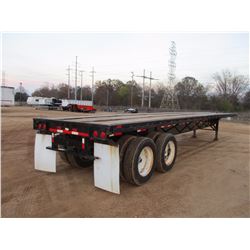 1990 DORSEY FLATBED TRAILER, VIN/SN:1DTP10W21LP028509 - T/A, 45' LENGTH, 92" WIDTH, 285/75R24.5 TIRE