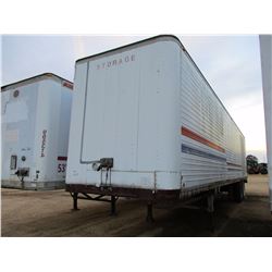 VAN TRAILER, - T/A, 45' LENGTH, ROLL UP DOORS, 11R22.5 TIRES