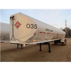 1974 FRUEHAUF TANK TRAILER, VIN/SN:656101 - T/A, 11R24.5 TIRES (BILL OF SALE ONLY)