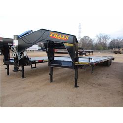 2017 TRAXX 40TD GOOSENECK TRAILER, VIN/SN:4T9T3FM22H1116141 - T/A, 40' LENGTH, 102" WIDTH, DOVETAIL,