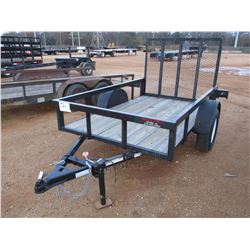 2016 TAG TRAILER, VIN/SN:57BAG5086G1516965 - 5' X 8', S/A, FOLD UP RAMP, WOOD FLOOR, ST205/75D15 TIR